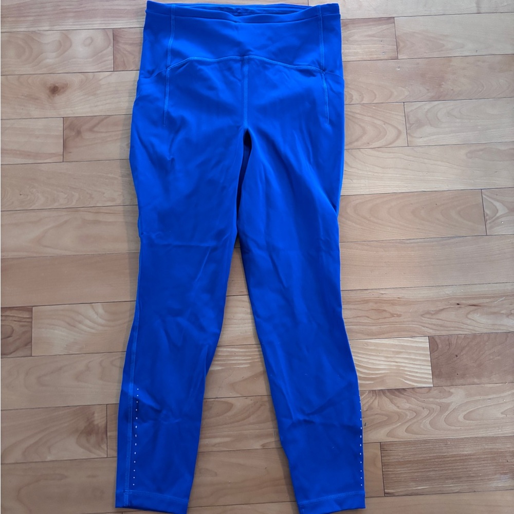 Lululemon Athletica Electric Blue Leggings
